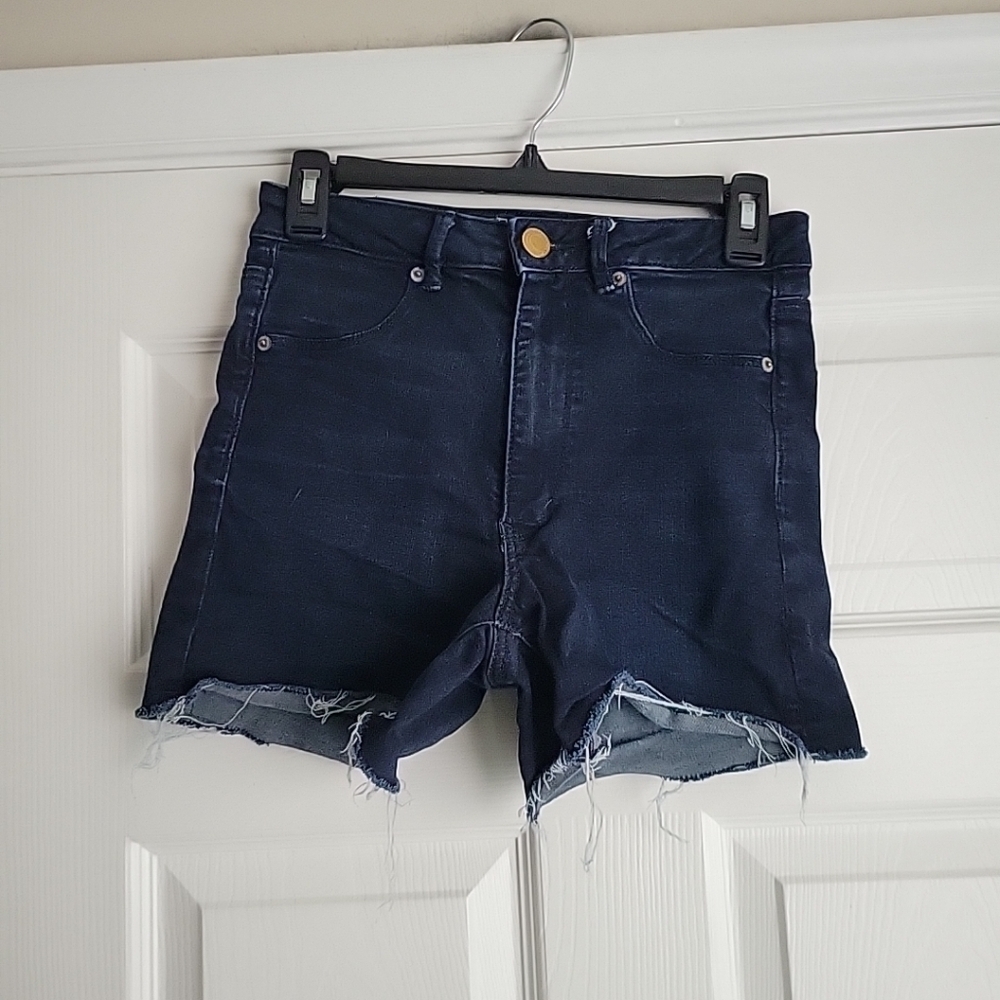 American Eagle Super Stretch Cutoff Denim Shorts
